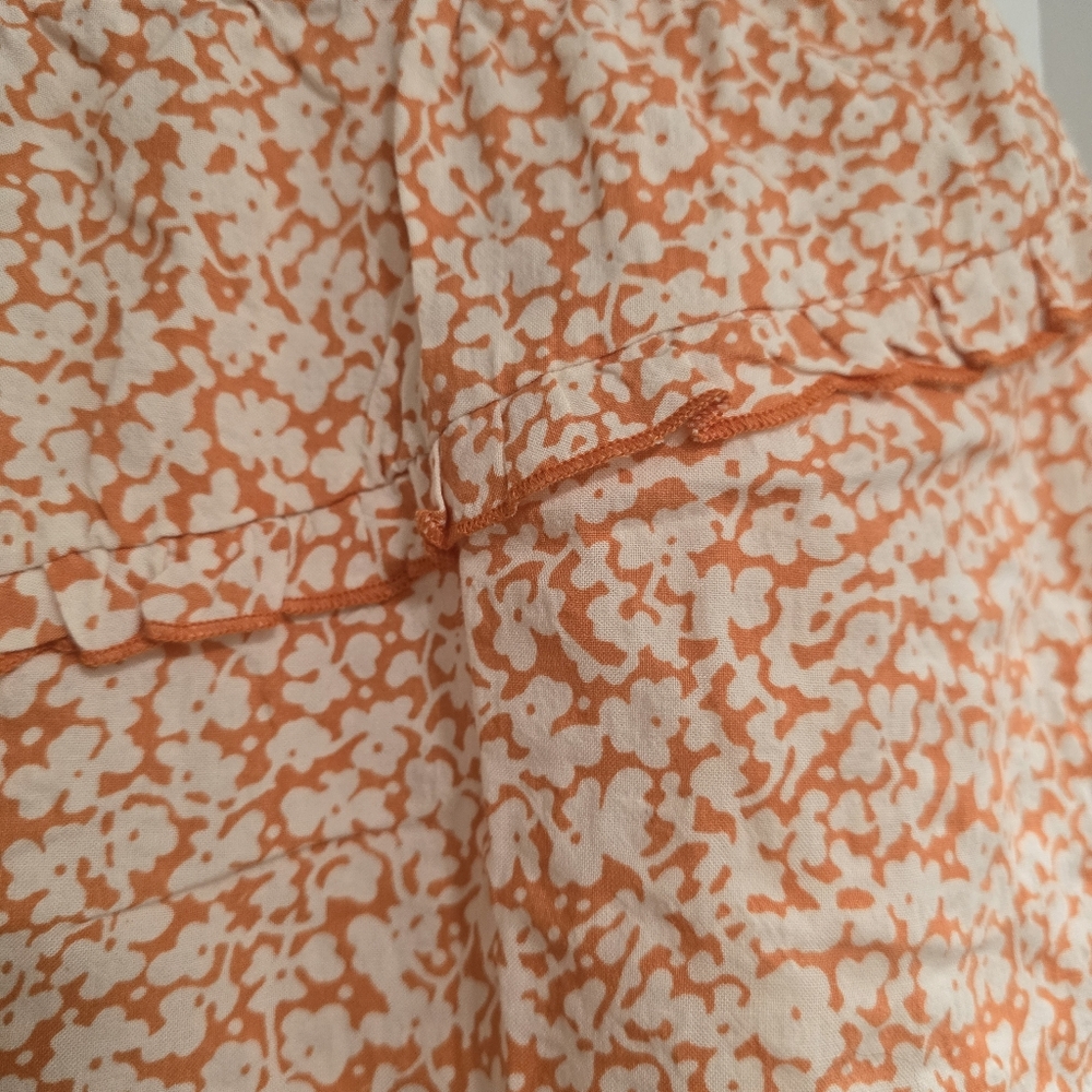 ANTHROPOLOGY Ruffle-Waist Shorts - Picture 6 of 7